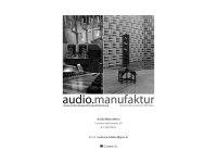 audiomanufaktur.at