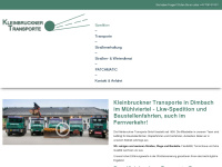 Kleinbruckner-transporte.at