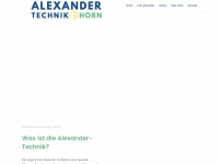 Alexandertechnik-horn.at