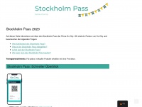Stockholmpass.net
