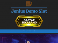 Jeniusdemoslot.com