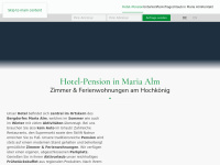 Hotel-pension-mariaalm.at