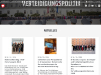 Verteidigungspolitik.at